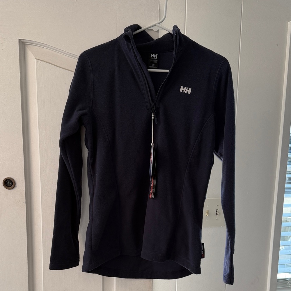 Helly Hansen Womens Navy Blue Half Zip Fleece